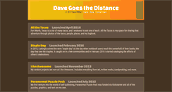 Desktop Screenshot of davegoesthedistance.com